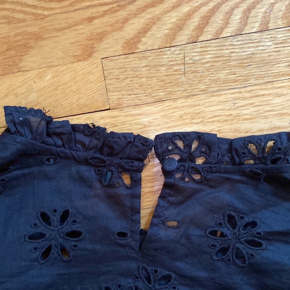 J.Crew Eyelet Ruffle Top - Picture 8 of 9